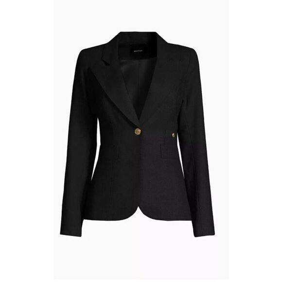 Smythe Classic Duchess Blazer in Slate women's size 6 - Picture 1 of 7